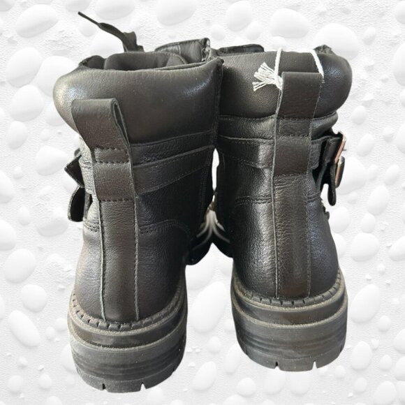 Design Lab Pearl/Chain Boots Size 8 NWT original box - Picture 3 of 13